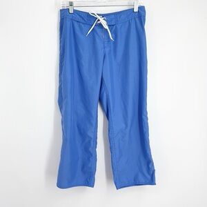 Patagonia Water Girl Blue Capris Pants size 6 Casual Outdoors Hiking